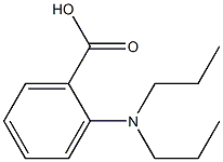 2-(dipropylamino)benzoic acid 结构式