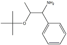 2-(tert-butoxy)-1-phenylpropan-1-amine 结构式