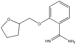 2-(tetrahydrofuran-2-ylmethoxy)benzenecarboximidamide 结构式