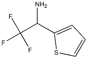 2,2,2-trifluoro-1-(thiophen-2-yl)ethan-1-amine 结构式