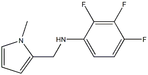 2,3,4-trifluoro-N-[(1-methyl-1H-pyrrol-2-yl)methyl]aniline 结构式