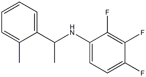 2,3,4-trifluoro-N-[1-(2-methylphenyl)ethyl]aniline 结构式