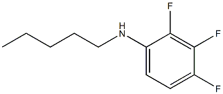 2,3,4-trifluoro-N-pentylaniline 结构式