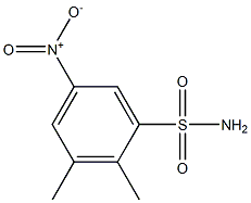 2,3-dimethyl-5-nitrobenzenesulfonamide 结构式