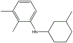 2,3-dimethyl-N-(3-methylcyclohexyl)aniline 结构式