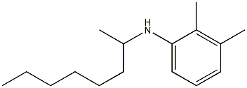 2,3-dimethyl-N-(octan-2-yl)aniline 结构式