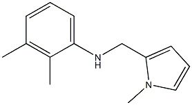 2,3-dimethyl-N-[(1-methyl-1H-pyrrol-2-yl)methyl]aniline 结构式