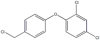 2,4-dichloro-1-[4-(chloromethyl)phenoxy]benzene 结构式