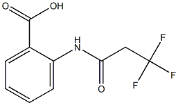 2-[(3,3,3-trifluoropropanoyl)amino]benzoic acid 结构式