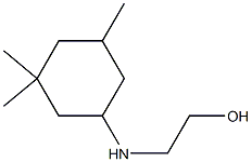 2-[(3,3,5-trimethylcyclohexyl)amino]ethan-1-ol 结构式