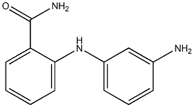 2-[(3-aminophenyl)amino]benzamide 结构式