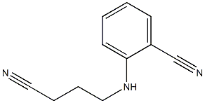 2-[(3-cyanopropyl)amino]benzonitrile 结构式