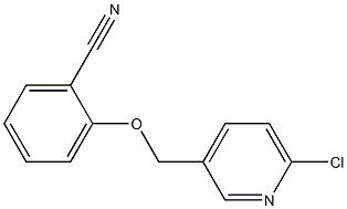 2-[(6-chloropyridin-3-yl)methoxy]benzonitrile 结构式