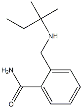 2-{[(2-methylbutan-2-yl)amino]methyl}benzamide 结构式