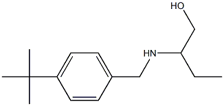 2-{[(4-tert-butylphenyl)methyl]amino}butan-1-ol 结构式