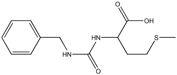 2-{[(benzylamino)carbonyl]amino}-4-(methylthio)butanoic acid 结构式