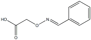 2-{[(phenylmethylidene)amino]oxy}acetic acid 结构式