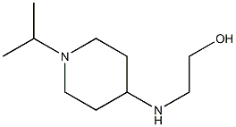 2-{[1-(propan-2-yl)piperidin-4-yl]amino}ethan-1-ol 结构式