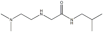 2-{[2-(dimethylamino)ethyl]amino}-N-(2-methylpropyl)acetamide 结构式