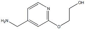 2-{[4-(aminomethyl)pyridin-2-yl]oxy}ethan-1-ol 结构式