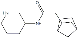 2-{bicyclo[2.2.1]heptan-2-yl}-N-(piperidin-3-yl)acetamide 结构式