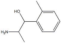 2-amino-1-(2-methylphenyl)propan-1-ol 结构式
