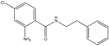 2-amino-4-chloro-N-(2-phenylethyl)benzamide 结构式