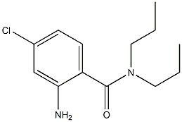 2-amino-4-chloro-N,N-dipropylbenzamide 结构式