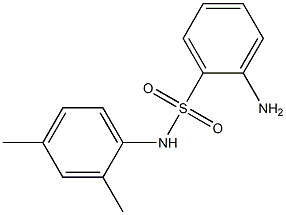 2-amino-N-(2,4-dimethylphenyl)benzenesulfonamide 结构式