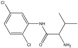 2-amino-N-(2,5-dichlorophenyl)-3-methylbutanamide 结构式