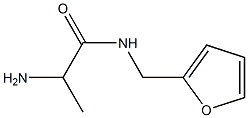 2-amino-N-(2-furylmethyl)propanamide 结构式