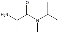 2-amino-N-isopropyl-N-methylpropanamide 结构式