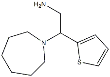 2-azepan-1-yl-2-thien-2-ylethanamine 结构式