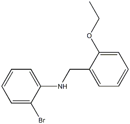 2-bromo-N-[(2-ethoxyphenyl)methyl]aniline 结构式