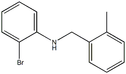 2-bromo-N-[(2-methylphenyl)methyl]aniline 结构式