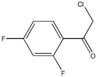 2-chloro-1-(2,4-difluorophenyl)ethan-1-one 结构式