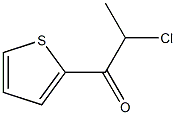 2-chloro-1-(thiophen-2-yl)propan-1-one 结构式