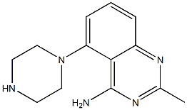 2-methyl-5-(piperazin-1-yl)quinazolin-4-amine 结构式