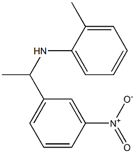 2-methyl-N-[1-(3-nitrophenyl)ethyl]aniline 结构式