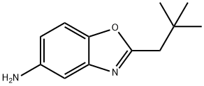 2-neopentyl-1,3-benzoxazol-5-amine 结构式