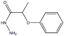 2-phenoxypropanehydrazide 结构式