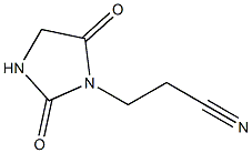 3-(2,5-dioxoimidazolidin-1-yl)propanenitrile 结构式