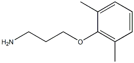 3-(2,6-dimethylphenoxy)propan-1-amine 结构式