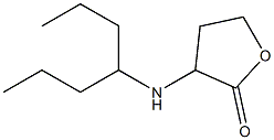 3-(heptan-4-ylamino)oxolan-2-one 结构式