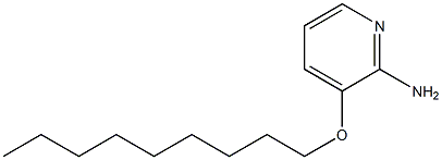 3-(nonyloxy)pyridin-2-amine 结构式