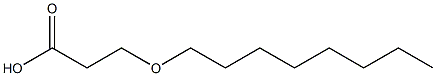 3-(octyloxy)propanoic acid 结构式