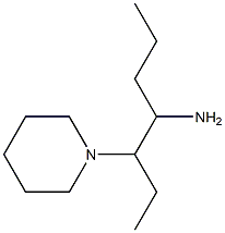 3-(piperidin-1-yl)heptan-4-amine 结构式