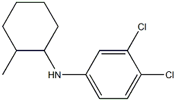 3,4-dichloro-N-(2-methylcyclohexyl)aniline 结构式
