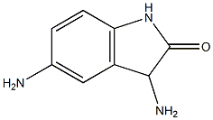 3,5-diamino-2,3-dihydro-1H-indol-2-one 结构式