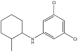 3,5-dichloro-N-(2-methylcyclohexyl)aniline 结构式